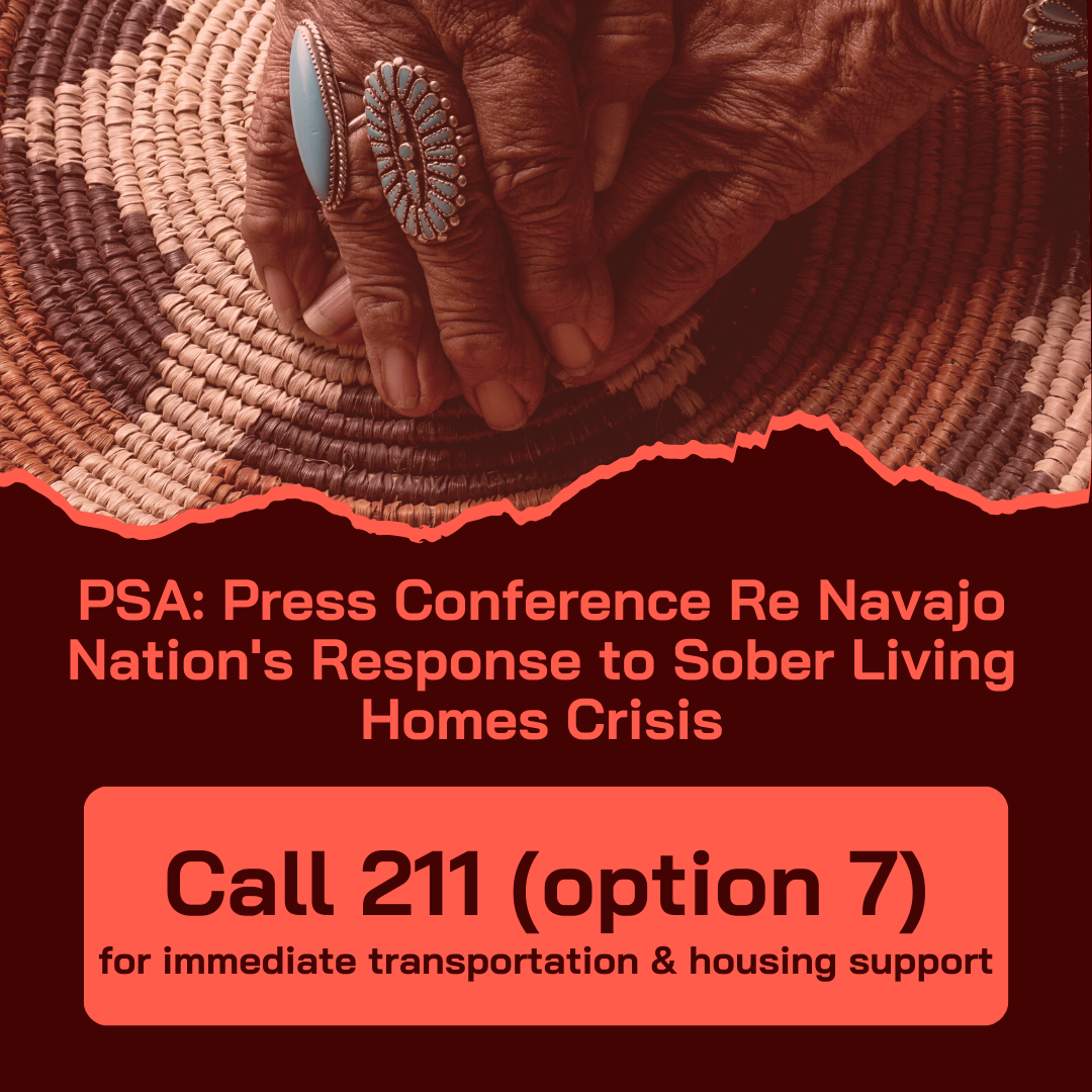 PSA: Behavioral Health & 'Sober Living Housing' Crisis Affecting Native Americans