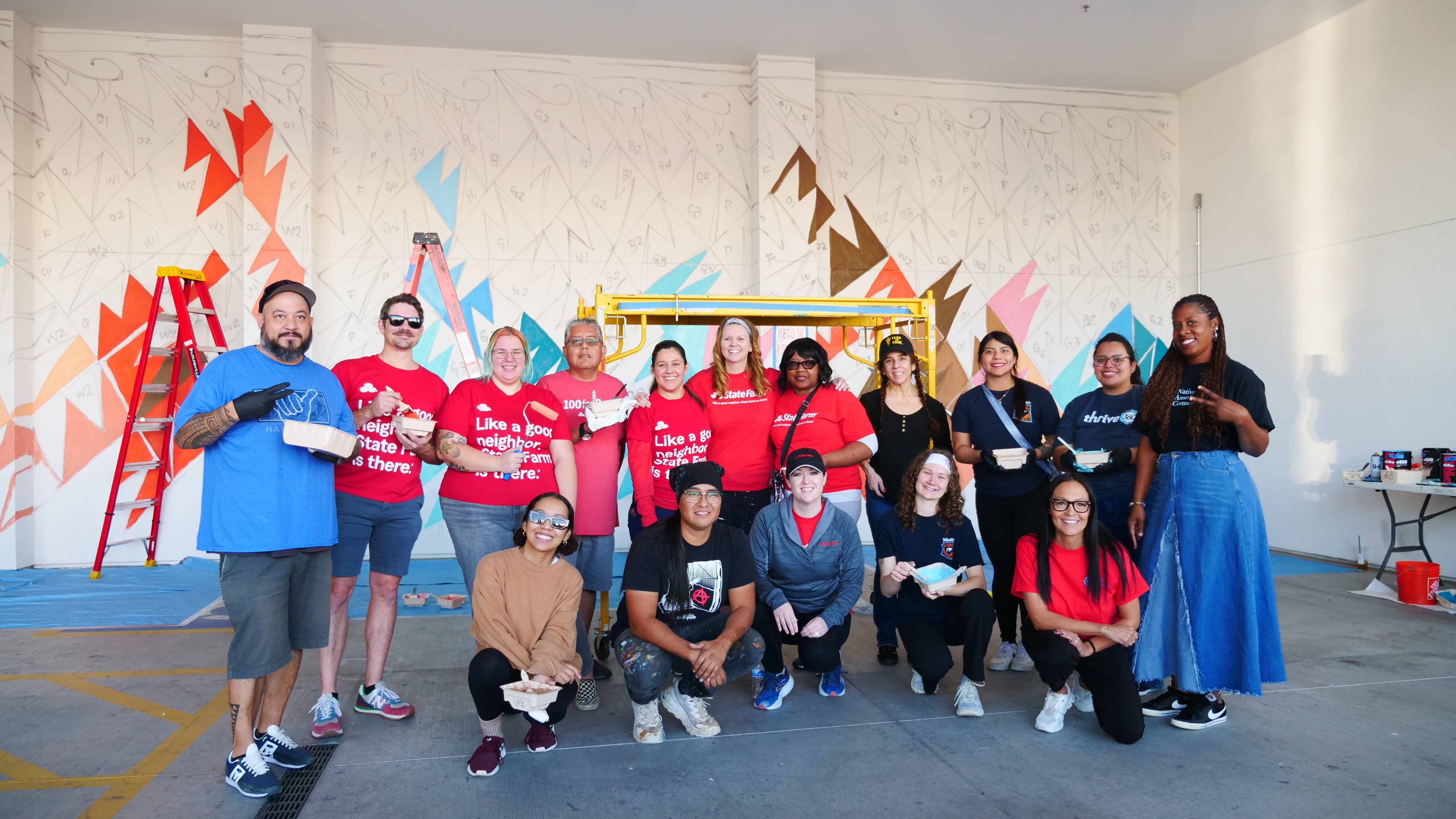 NEW! Mural at Osborn Pointe Supportive Housing