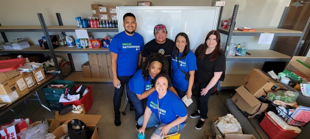 Stepping Stone Storage Clean Up Event with Nationwide Volunteers