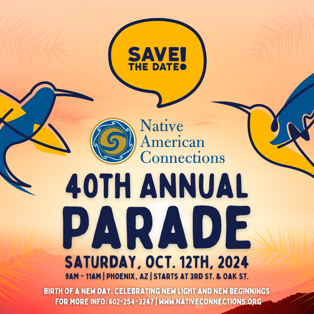 Announcing the 2024 Native American Connections Parade!